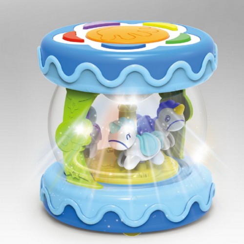 Multifunctional Musical Rhyming Mini Drum Toy for Kids 